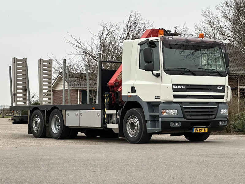 DAF CF 85 KRAAN/CRANE/GRUE/ HMF 15TM!! RADIO REMOTE!! RAMPEN!!MACHINE TRANSPORT!!TOP! - Crane truck: picture 2 DAF CF 85 KRAAN/CRANE/GRUE/ HMF 15TM!! RADIO REMOTE!! RAMPEN!!MACHINE TRANSPORT!!TOP! - Crane truck: picture 2
