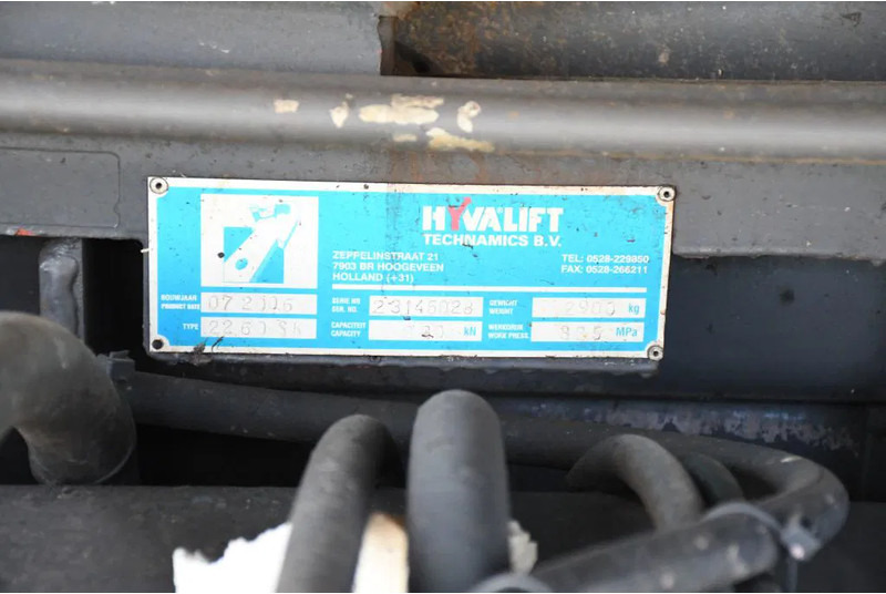 Hook lift truck, Crane truck DAF CF75/310 FAN !!KRAAN/HAAK!!PERSCONTAINER!!HIGH PRESURRE CLEANING!!HOGEDRUK REINIGING!!HOCH DRUCK WASHEN SYSTEM!!REINIGING!GEJO B: picture 18