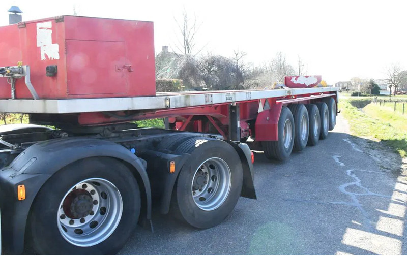 LUECK SPR75/5 5 achse BALLAST TRAILER 3x STEERAXLE!! - Dropside/ Flatbed semi-trailer: picture 3 LUECK SPR75/5 5 achse BALLAST TRAILER 3x STEERAXLE!! - Dropside/ Flatbed semi-trailer: picture 3