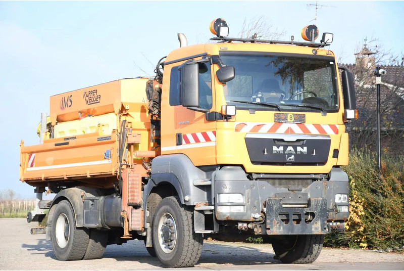 MAN TGS 18.320 4x4!! KRAN/!!!WINTERDIENST/DREISEITENKIPPER!!KOMMUNAL/KLIMA!! - Tipper, Crane truck: picture 2 MAN TGS 18.320 4x4!! KRAN/!!!WINTERDIENST/DREISEITENKIPPER!!KOMMUNAL/KLIMA!! - Tipper, Crane truck: picture 2