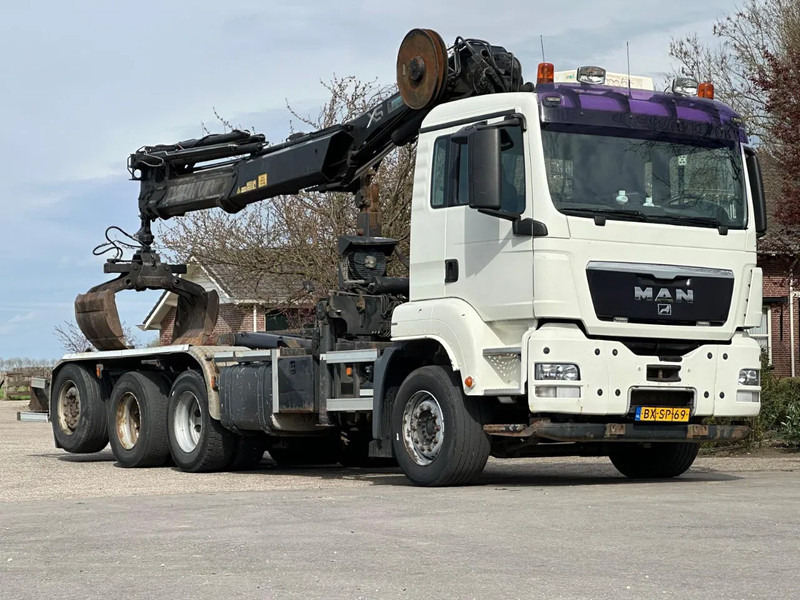 MAN TGS 35.400 8X4 !!TRIPLE!! 24tm KRAAN/HAAKARM!!RADIO REMOTE!! - Hook lift truck, Crane truck: picture 4 MAN TGS 35.400 8X4 !!TRIPLE!! 24tm KRAAN/HAAKARM!!RADIO REMOTE!! - Hook lift truck, Crane truck: picture 4