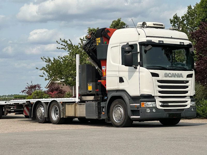 Scania G410 !KRAAN/CRANE/GRUE/ PALFINGER 53TM!! RADIO REMOTE!! EURO 6!!TOP! - Crane truck: picture 2 Scania G410 !KRAAN/CRANE/GRUE/ PALFINGER 53TM!! RADIO REMOTE!! EURO 6!!TOP! - Crane truck: picture 2
