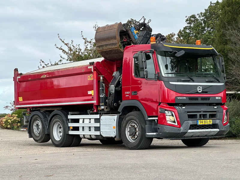Volvo FMX 330 EURO6!!6X4!!VOORAS AANGEDREVEN!!Z-Kraan/KIPPER!! - Tipper, Crane truck: picture 5 Volvo FMX 330 EURO6!!6X4!!VOORAS AANGEDREVEN!!Z-Kraan/KIPPER!! - Tipper, Crane truck: picture 5