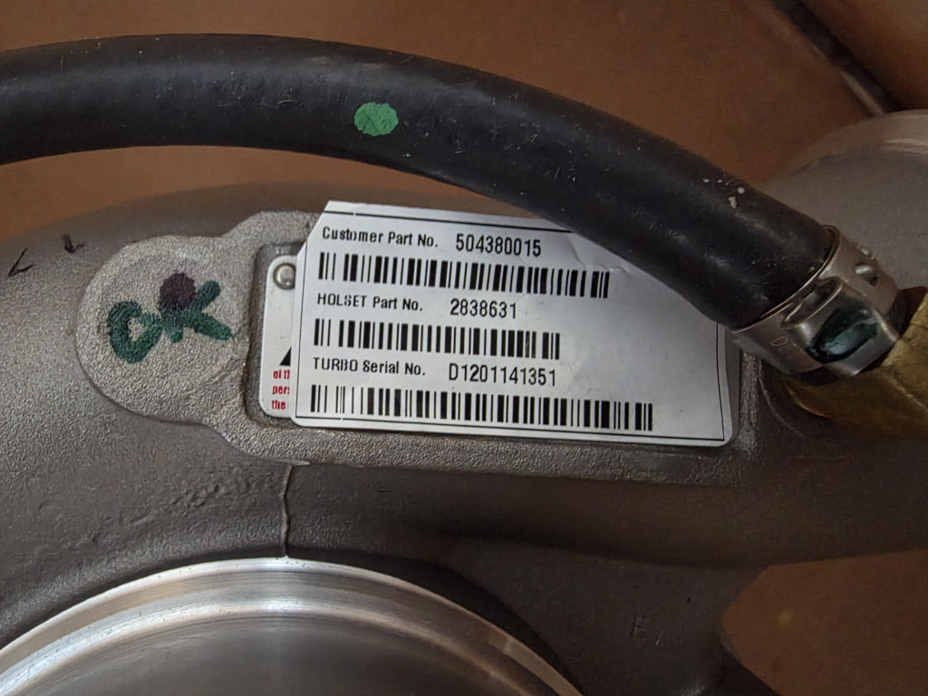 Case 504380015 - Turbo for Construction machinery: picture 3 Case 504380015 - Turbo for Construction machinery: picture 3