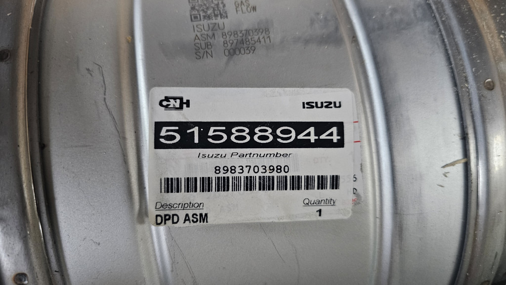Case 8983703980 - Catalytic converter for Construction machinery: picture 2 Case 8983703980 - Catalytic converter for Construction machinery: picture 2