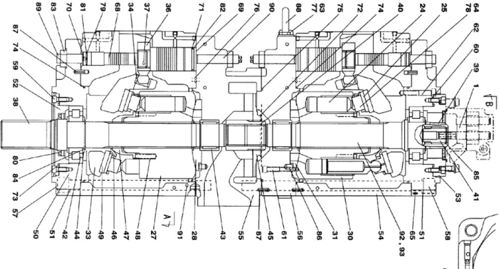 Case KUJ11071 - KUJ11070 - Hydraulic pump for Agricultural machinery: picture 1 Case KUJ11071 - KUJ11070 - Hydraulic pump for Agricultural machinery: picture 1