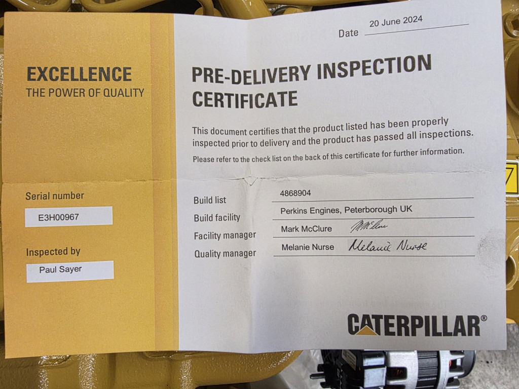 Caterpillar 4868904 - Engine for Construction machinery: picture 1 Caterpillar 4868904 - Engine for Construction machinery: picture 1