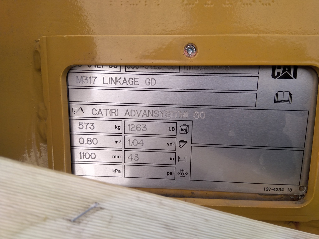 Caterpillar 5509421 - Excavator bucket: picture 4 Caterpillar 5509421 - Excavator bucket: picture 4
