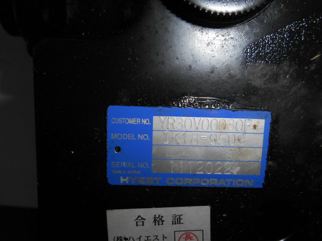 New Holland YR30V00030F4 - IK18-9509 - Hydraulic valve for Construction machinery: picture 1 New Holland YR30V00030F4 - IK18-9509 - Hydraulic valve for Construction machinery: picture 1
