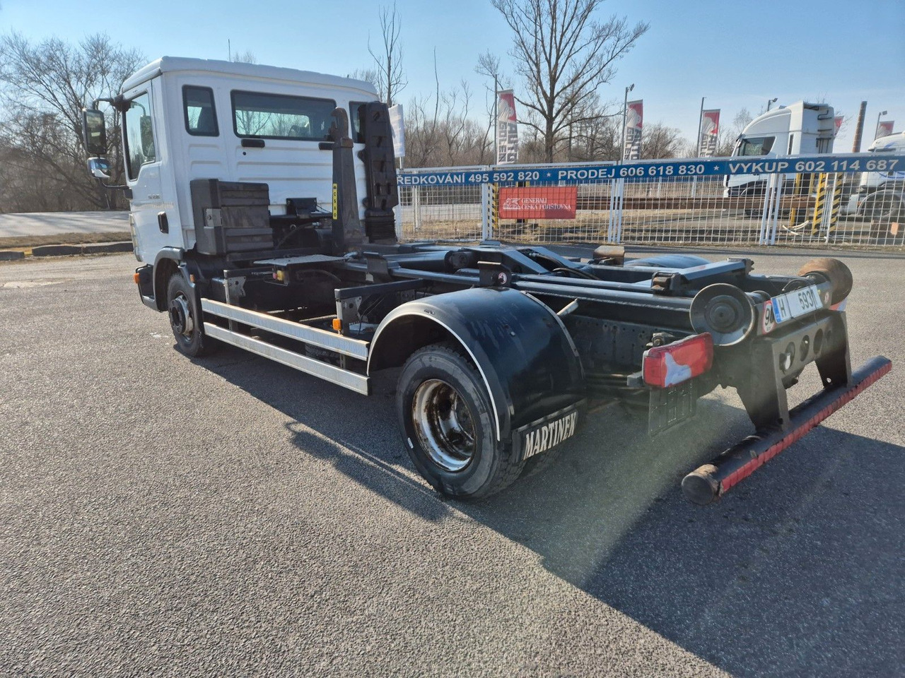 Hook lift truck, Crane truck MAN TGL 12.180 4X2 BL: picture 6