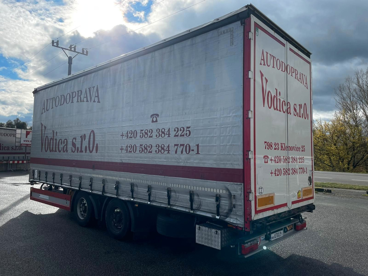 Svan CHT202 - Curtainsider trailer: picture 5 Svan CHT202 - Curtainsider trailer: picture 5
