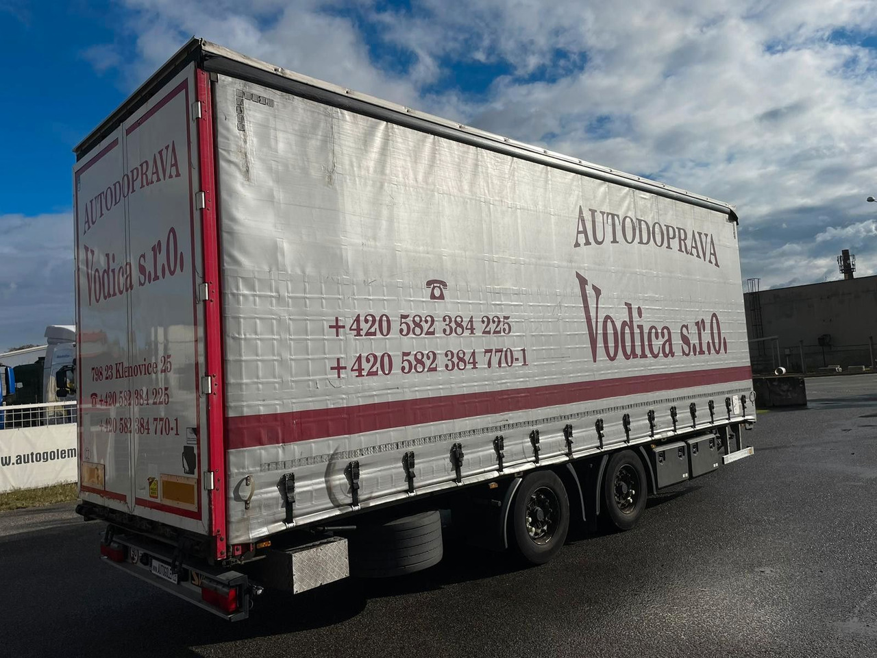 Svan CHT202 - Curtainsider trailer: picture 3 Svan CHT202 - Curtainsider trailer: picture 3