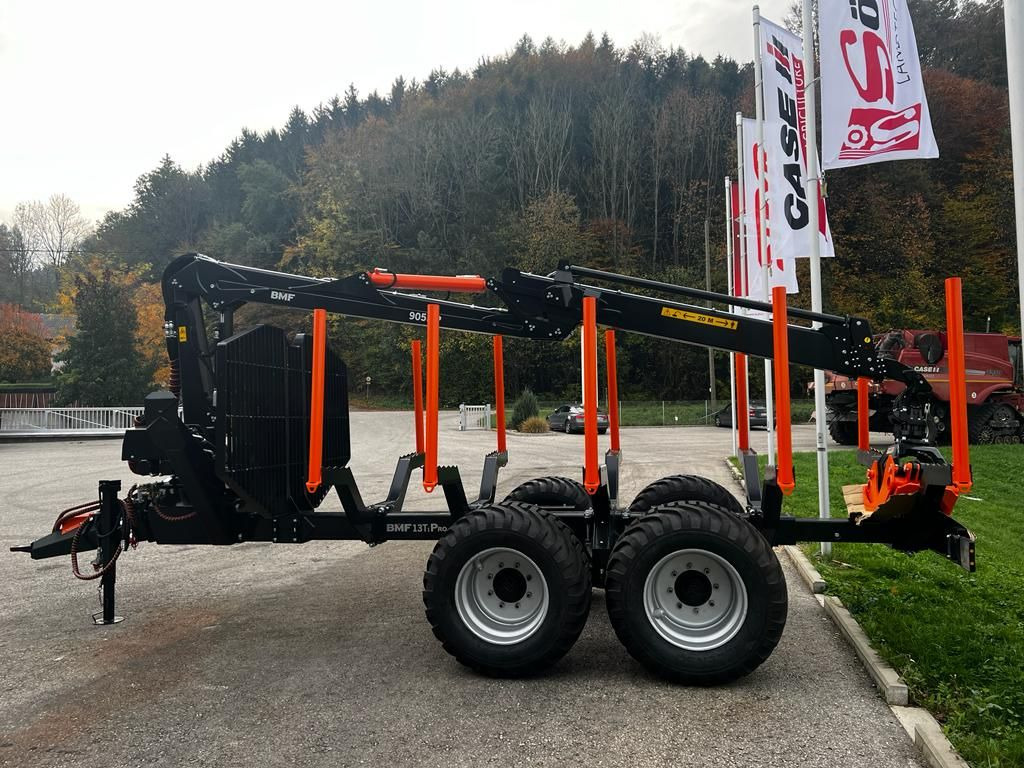 BMF BMF 13T1 PRO mit BMF 905 HP Kran - Forestry trailer: picture 4 BMF BMF 13T1 PRO mit BMF 905 HP Kran - Forestry trailer: picture 4