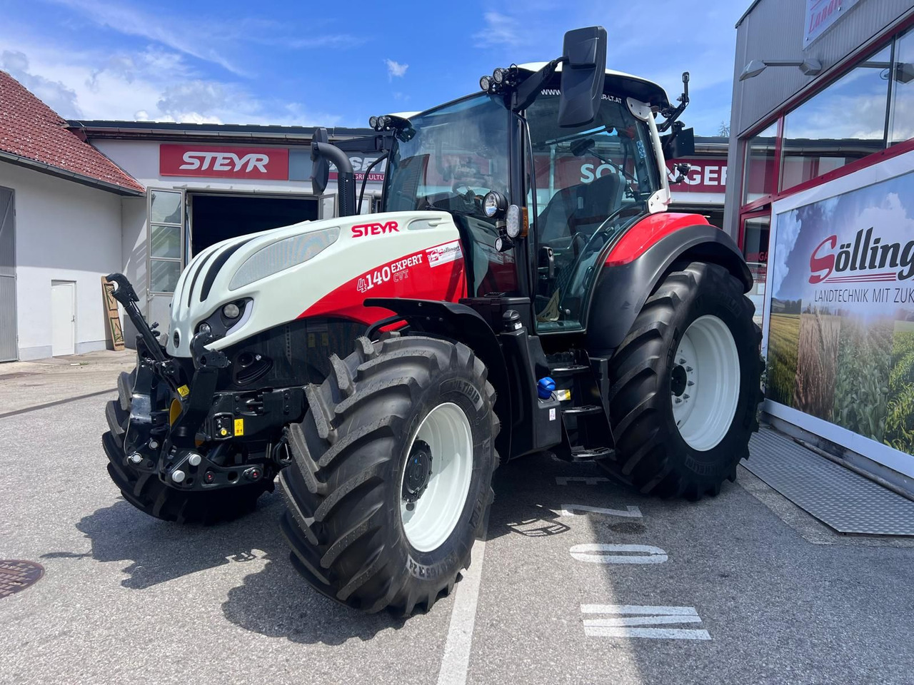 Steyr 4140 Expert CVT - Farm tractor: picture 3 Steyr 4140 Expert CVT - Farm tractor: picture 3