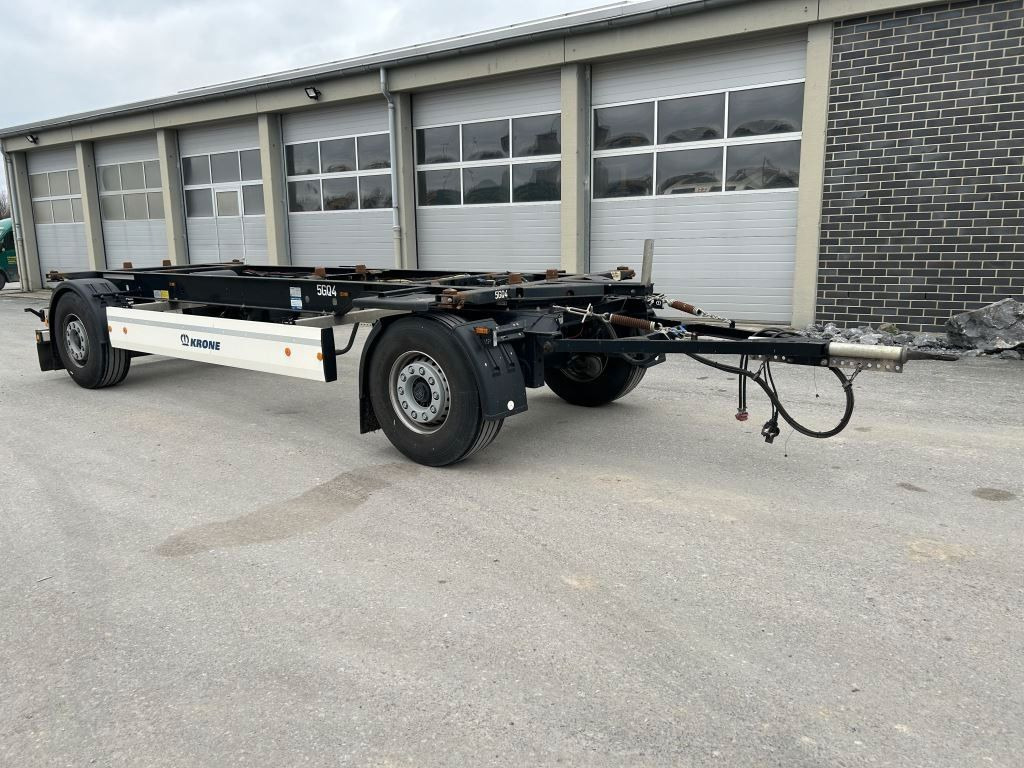 Krone 2 Achswechselfahrgestell, Typ: MAXI AZW 18 eL3B7 - Container transporter/ Swap body trailer: picture 1 Krone 2 Achswechselfahrgestell, Typ: MAXI AZW 18 eL3B7 - Container transporter/ Swap body trailer: picture 1