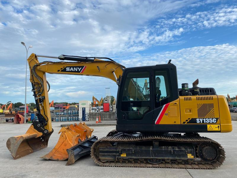 Sany SY 135 - Crawler excavator: picture 1 Sany SY 135 - Crawler excavator: picture 1