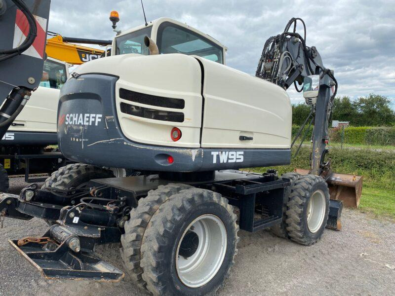 Terex TW95 - Wheel excavator: picture 3 Terex TW95 - Wheel excavator: picture 3