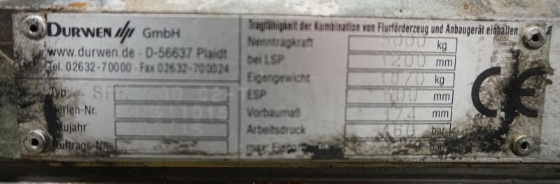 DURWEN SPK 100 C2-T - Forks for Material handling equipment: picture 4 DURWEN SPK 100 C2-T - Forks for Material handling equipment: picture 4