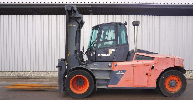 Linde H 160 D/1200 1401 - Diesel forklift: picture 4 Linde H 160 D/1200 1401 - Diesel forklift: picture 4