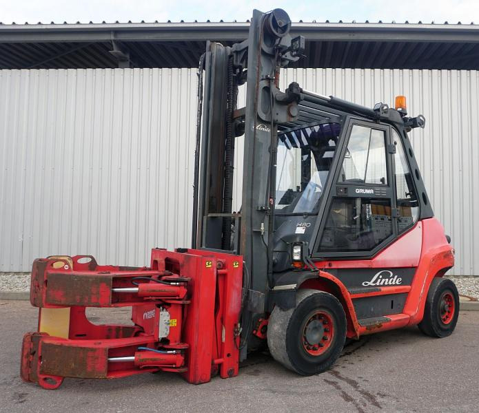 Diesel forklift Linde H 80 D 396-02: picture 1