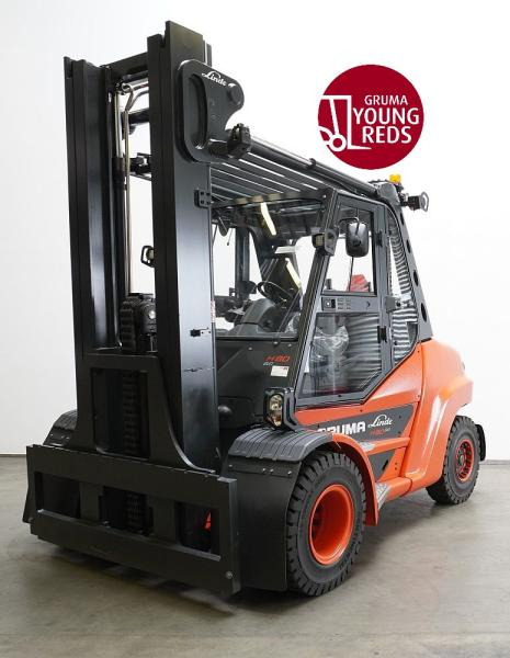 Linde H 80 D/900 EVO 396-03 - Diesel forklift: picture 1 Linde H 80 D/900 EVO 396-03 - Diesel forklift: picture 1