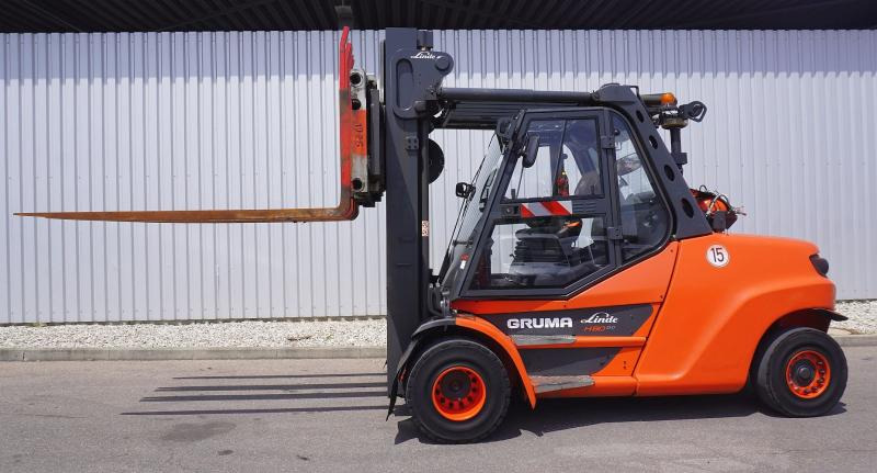 Linde H 80 T/1100 EVO 396-03 - LPG forklift: picture 4 Linde H 80 T/1100 EVO 396-03 - LPG forklift: picture 4