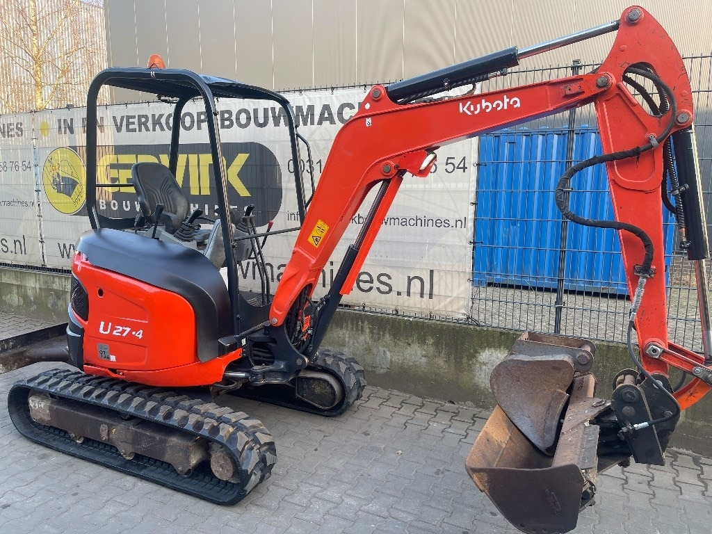 Kubota U 27-4 - Mini excavator: picture 1 Kubota U 27-4 - Mini excavator: picture 1