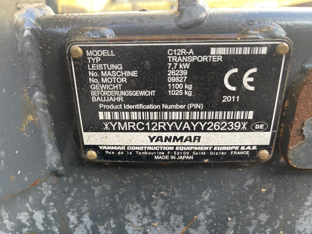 Yanmar C 12 R - Mini dumper: picture 5 Yanmar C 12 R - Mini dumper: picture 5