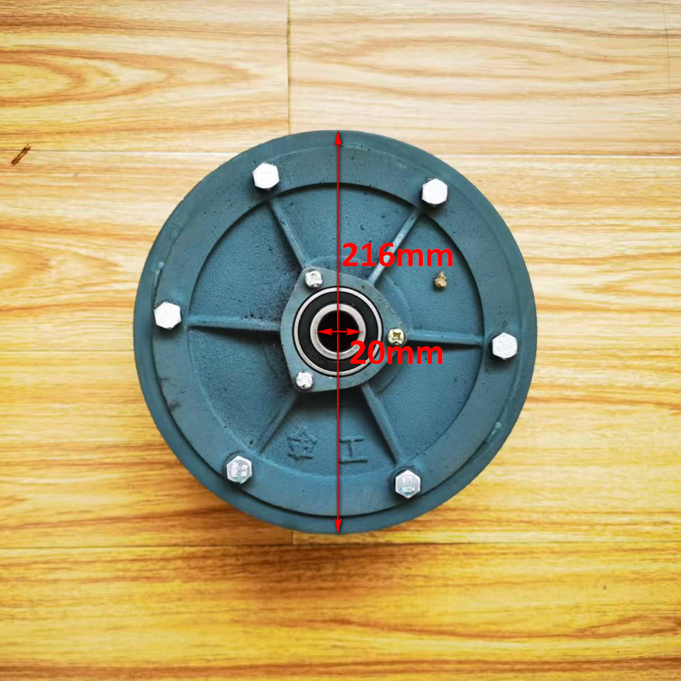 Qingdao Promising 220mm 3 Rib Pulley Clutch Assembly for FLAND FL45 Wheel Loader - Clutch and parts for Wheel loader: picture 3 Qingdao Promising 220mm 3 Rib Pulley Clutch Assembly for FLAND FL45 Wheel Loader - Clutch and parts for Wheel loader: picture 3