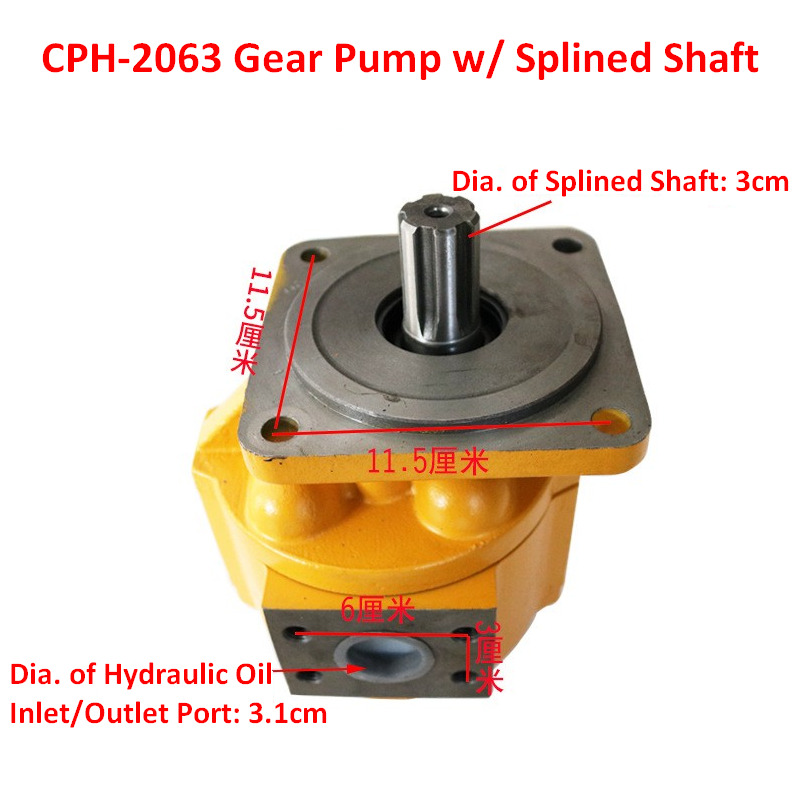 Qingdao Promising Hydraulic Gear Pumps for China Loader - Hydraulic pump for Wheel loader: picture 5 Qingdao Promising Hydraulic Gear Pumps for China Loader - Hydraulic pump for Wheel loader: picture 5