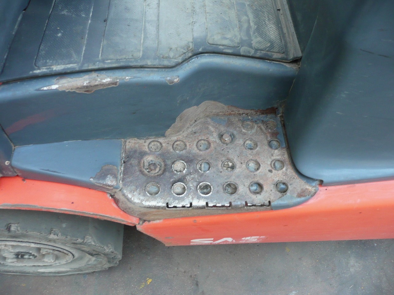 Electric forklift Toyota 8FBE15T: picture 11