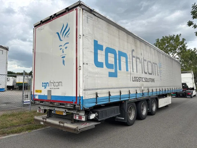Krone SD curtainslider taillift standard chassis drum brakes - Curtainsider semi-trailer: picture 4 Krone SD curtainslider taillift standard chassis drum brakes - Curtainsider semi-trailer: picture 4