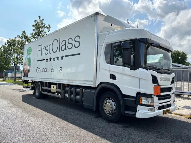 Scania P280 Closed box taillift 2000 kg Fuel CNG ADR - Box truck: picture 3 Scania P280 Closed box taillift 2000 kg Fuel CNG ADR - Box truck: picture 3