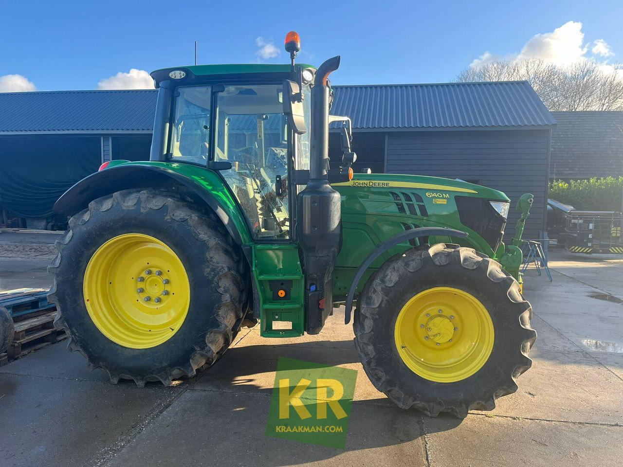 6140M John Deere - Farm tractor: picture 1 6140M John Deere - Farm tractor: picture 1
