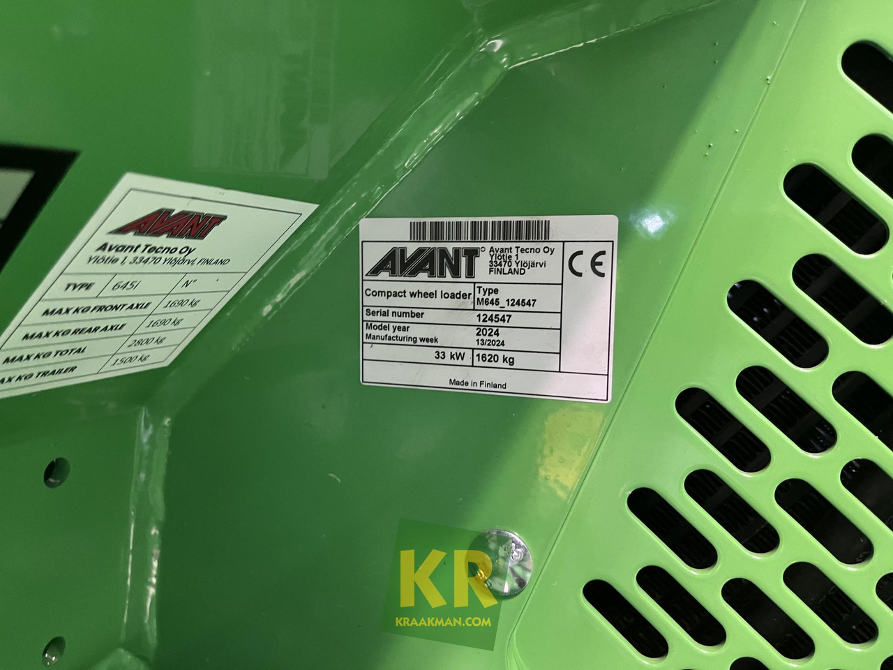 645 TDL Avant - Compact loader: picture 5 645 TDL Avant - Compact loader: picture 5