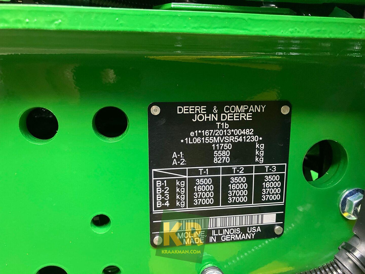 6M 155 John Deere - Farm tractor: picture 4 6M 155 John Deere - Farm tractor: picture 4