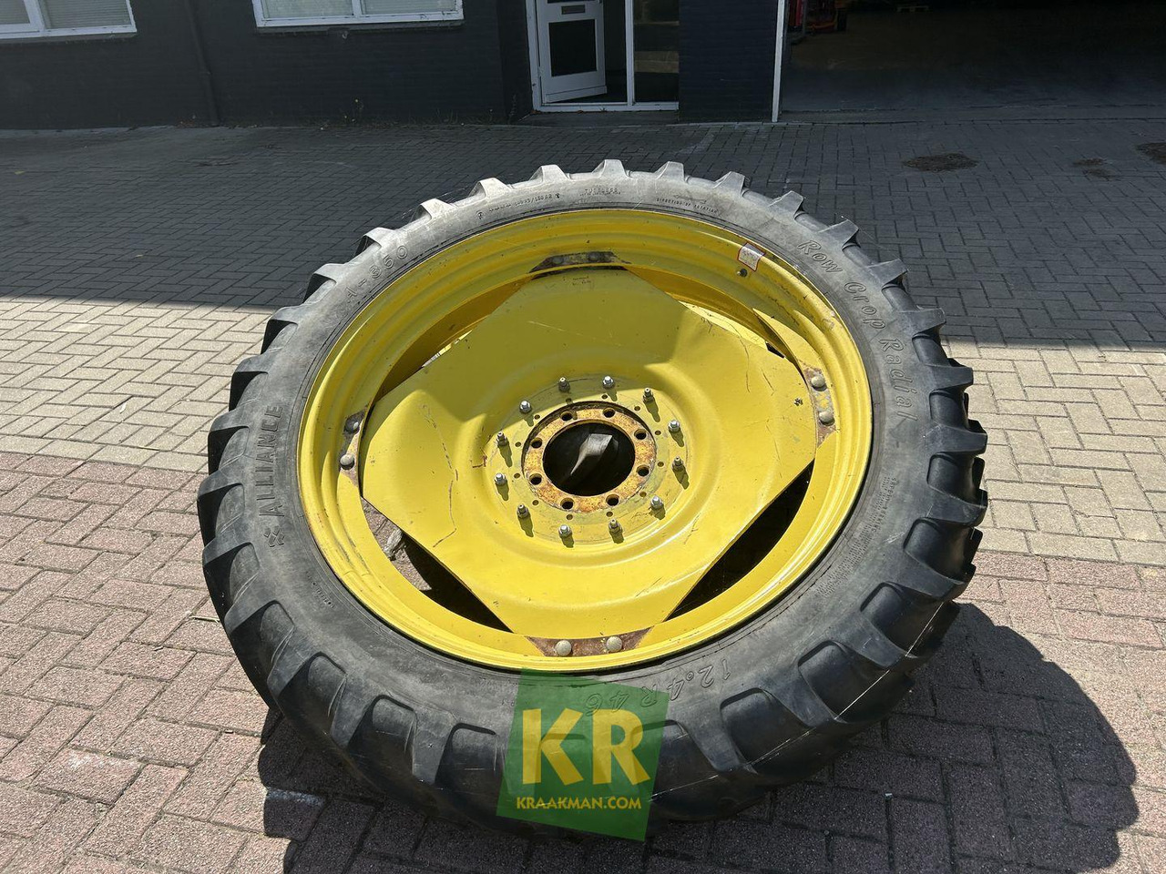 Alliance 12.4R46 - Wheel and tire package for Agricultural machinery: picture 1 Alliance 12.4R46 - Wheel and tire package for Agricultural machinery: picture 1