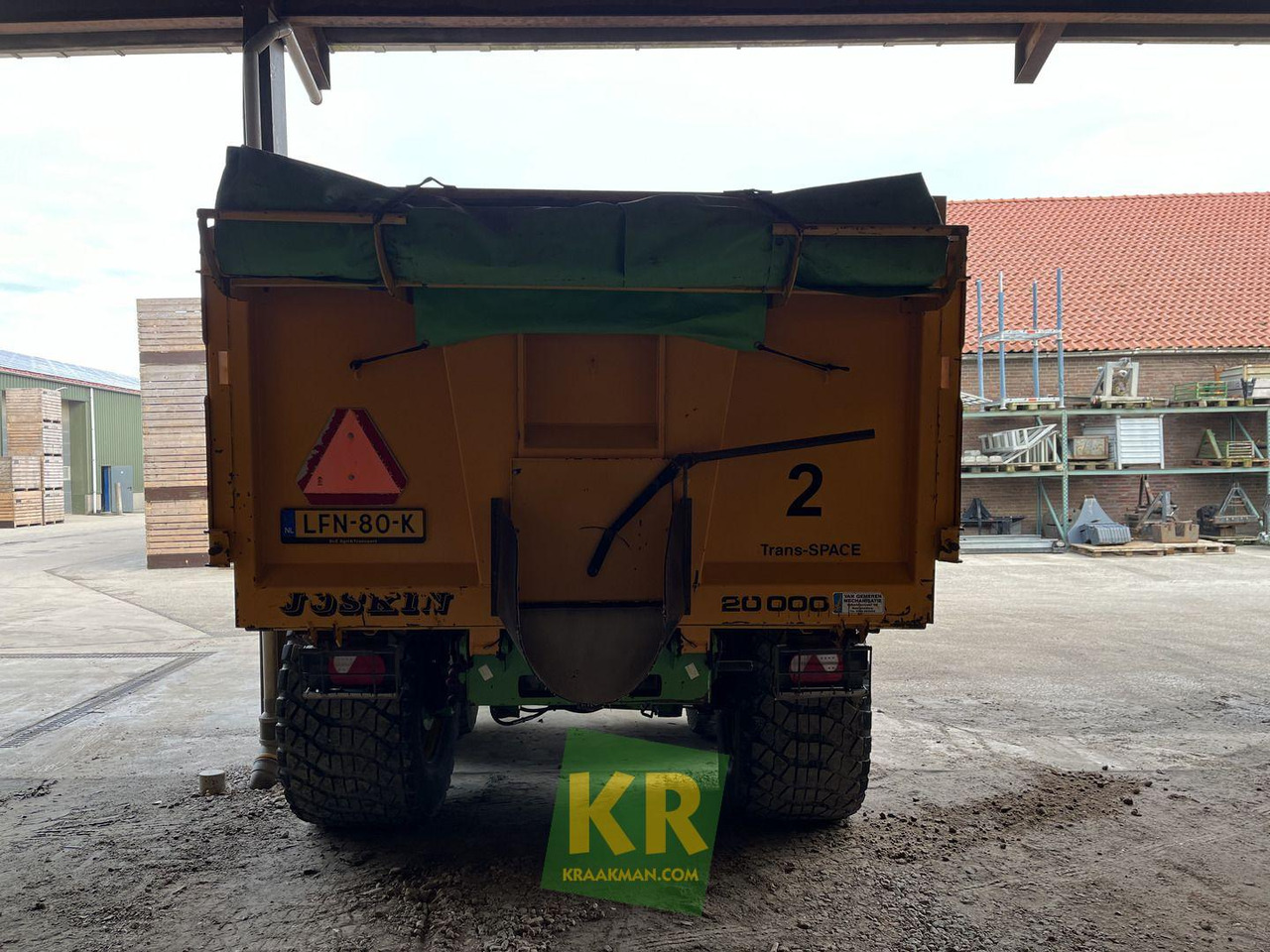 Joskin Trans-Space 2000 - Farm tipping trailer/ Dumper: picture 3 Joskin Trans-Space 2000 - Farm tipping trailer/ Dumper: picture 3