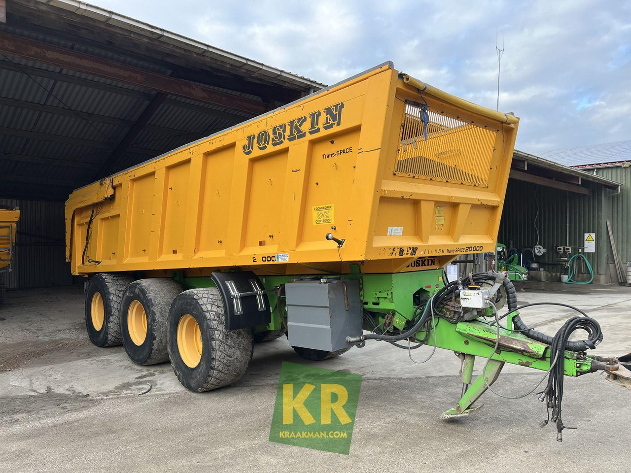 Joskin Trans-Space 2000 - Farm tipping trailer/ Dumper: picture 1 Joskin Trans-Space 2000 - Farm tipping trailer/ Dumper: picture 1