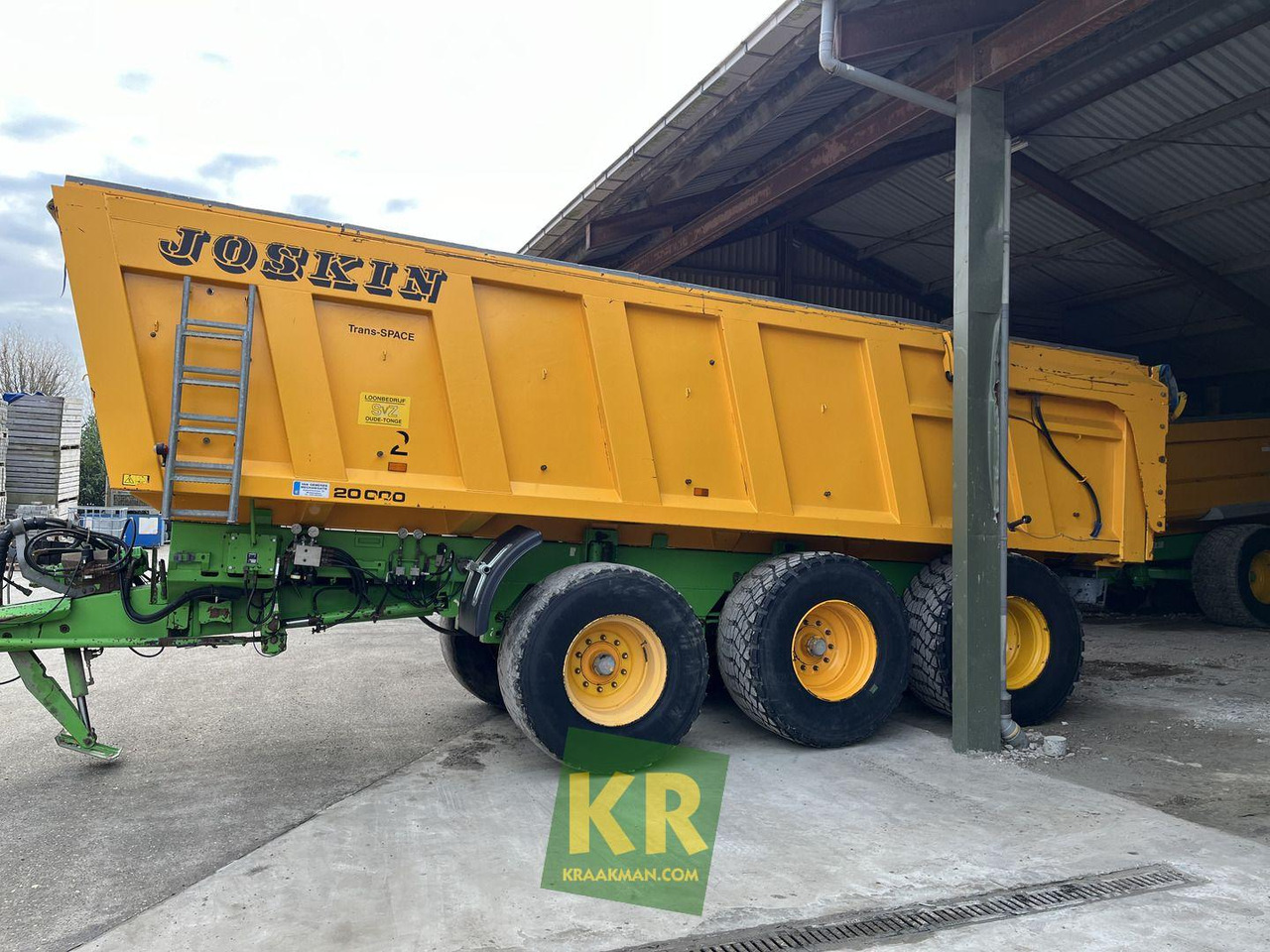 Joskin Trans-Space 2000 - Farm tipping trailer/ Dumper: picture 5 Joskin Trans-Space 2000 - Farm tipping trailer/ Dumper: picture 5