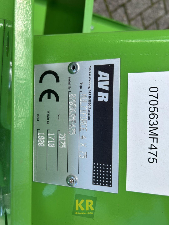 MultiForce AVR - Soil tillage equipment: picture 3 MultiForce AVR - Soil tillage equipment: picture 3