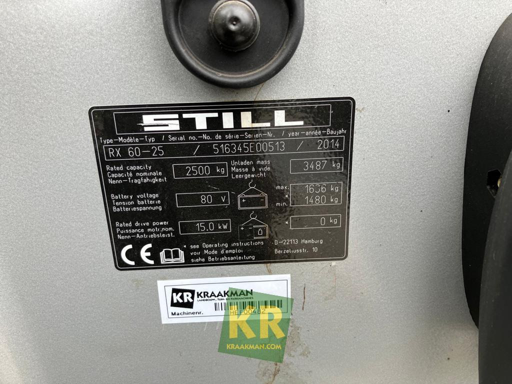 New Electric forklift Still RX 60-25: picture 8