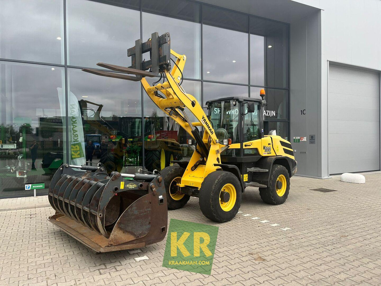 V100 shovel Yanmar - Wheel loader: picture 1 V100 shovel Yanmar - Wheel loader: picture 1
