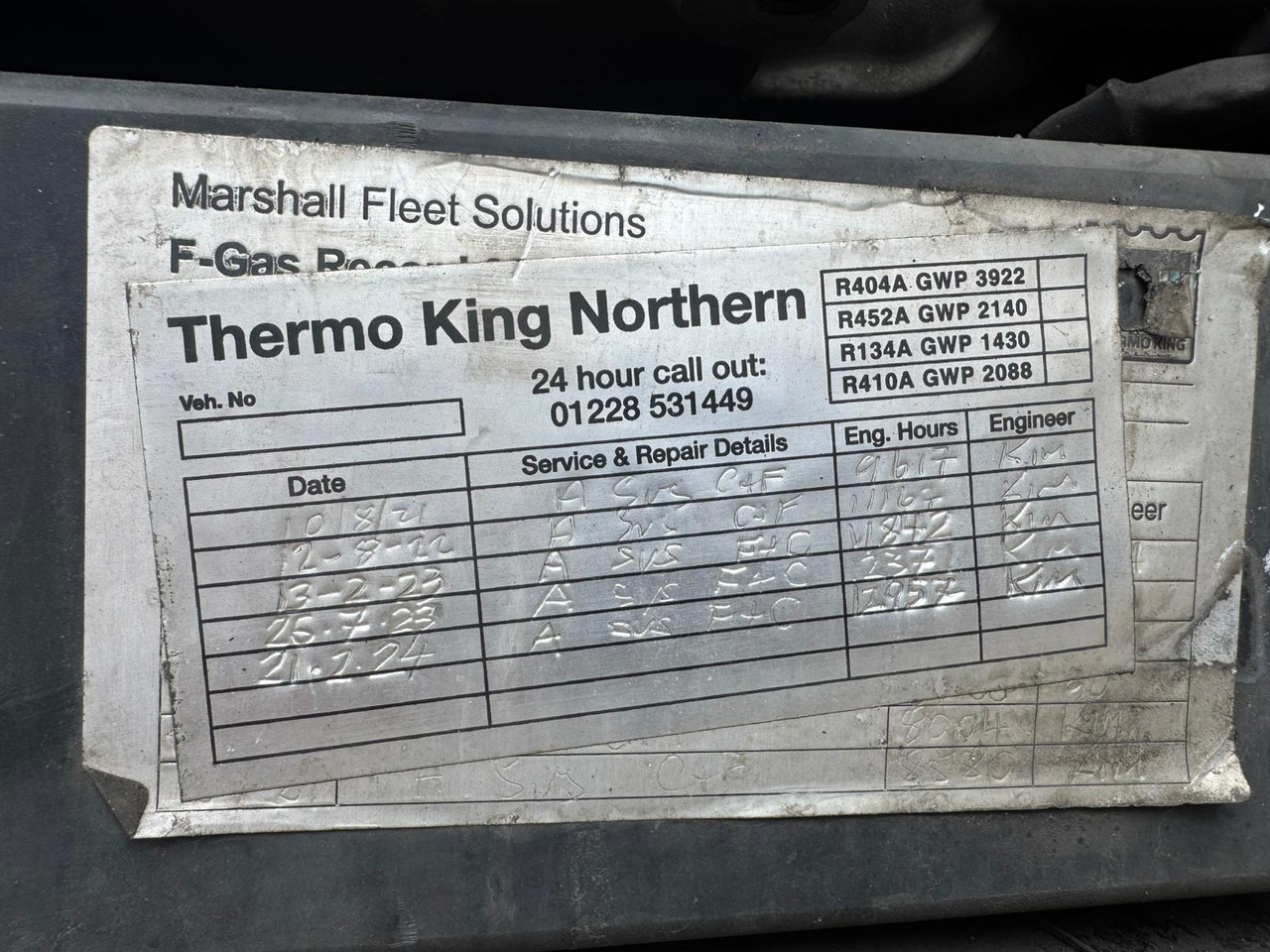 Refrigerator semi-trailer Gray and Adams 2014 SLXe 300 – CML22SC: picture 10 Refrigerator semi-trailer Gray and Adams 2014 SLXe 300 – CML22SC: picture 10