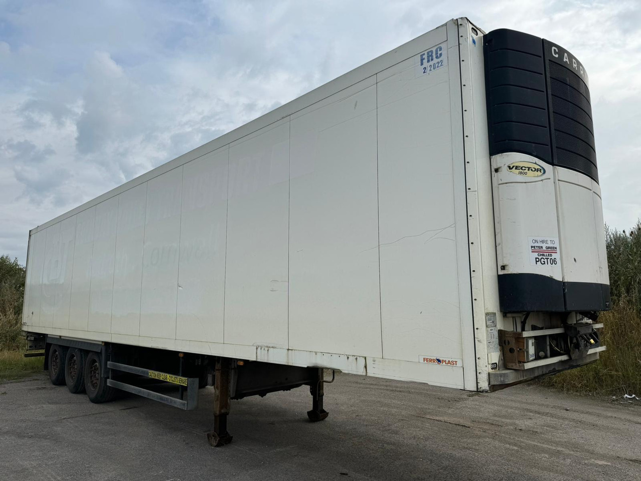 Schmitz Cargobull 2009 Vector 1850 MT - Refrigerator semi-trailer: picture 1 Schmitz Cargobull 2009 Vector 1850 MT - Refrigerator semi-trailer: picture 1
