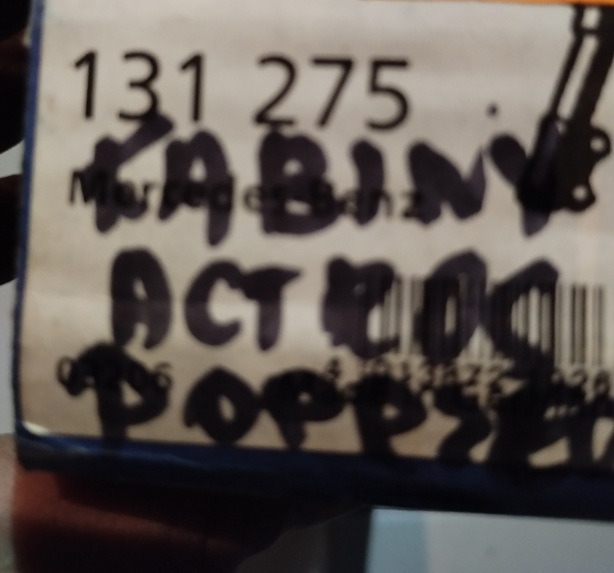 AMORTYZATOR KABINY MERCEDES ACTROS MP1 MP2 MP3 9428904719 SACHS 131275 - Cab suspension: picture 2 AMORTYZATOR KABINY MERCEDES ACTROS MP1 MP2 MP3 9428904719 SACHS 131275 - Cab suspension: picture 2