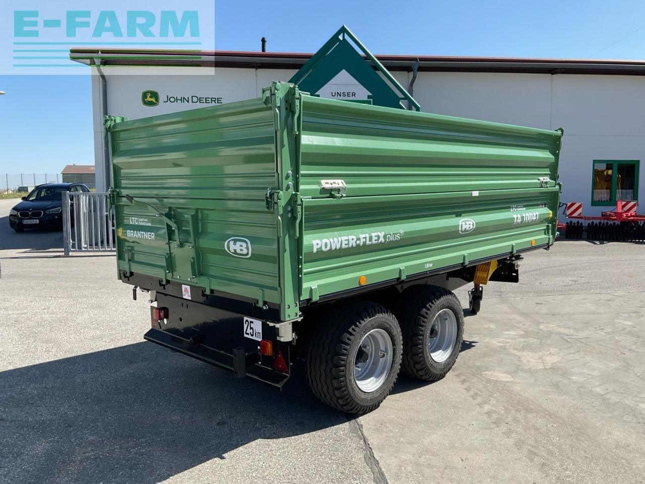 Farm tipping trailer/ Dumper Brantner TA 10041: picture 8