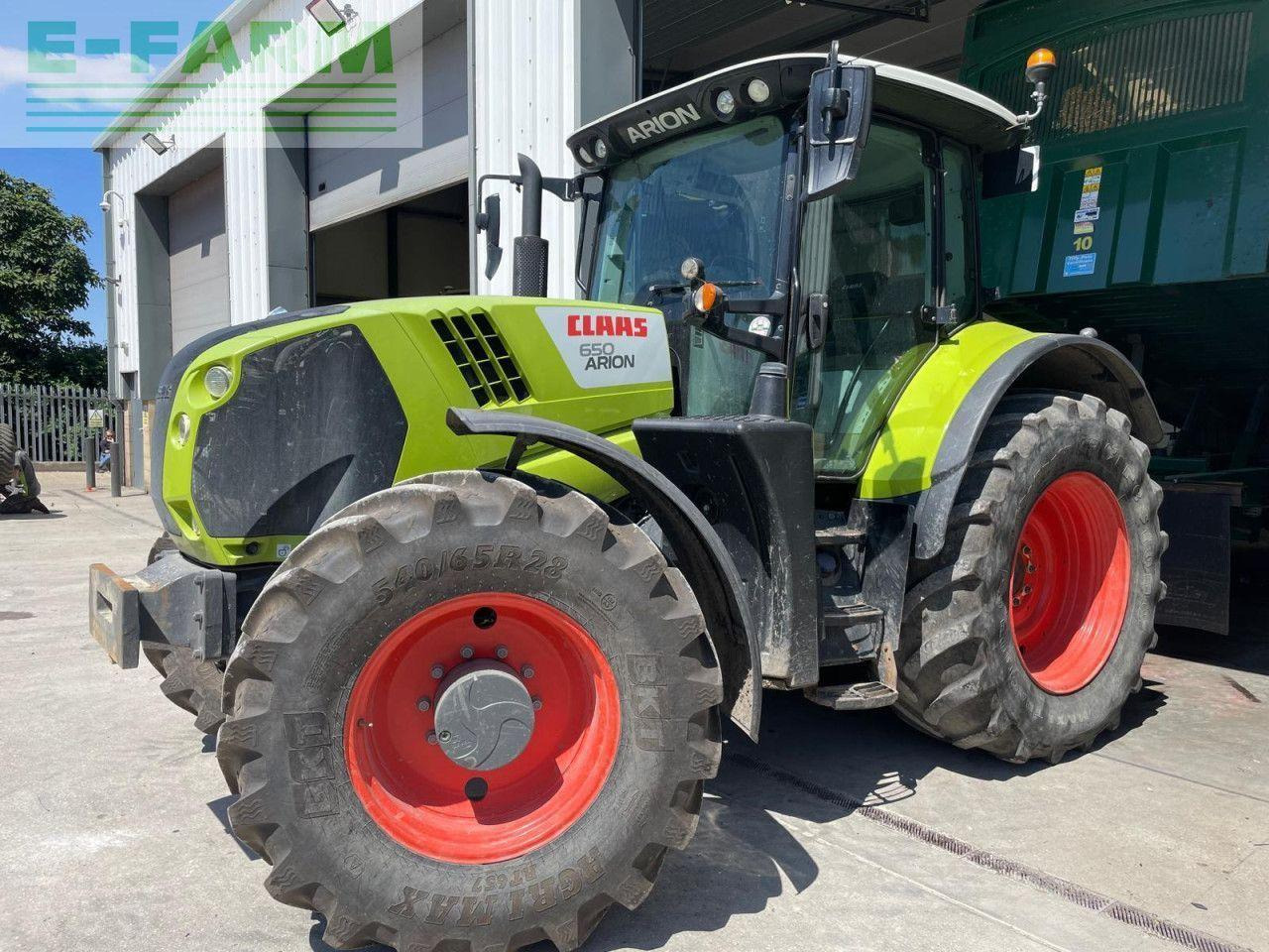 CLAAS ARION 650 - Farm tractor: picture 1 CLAAS ARION 650 - Farm tractor: picture 1