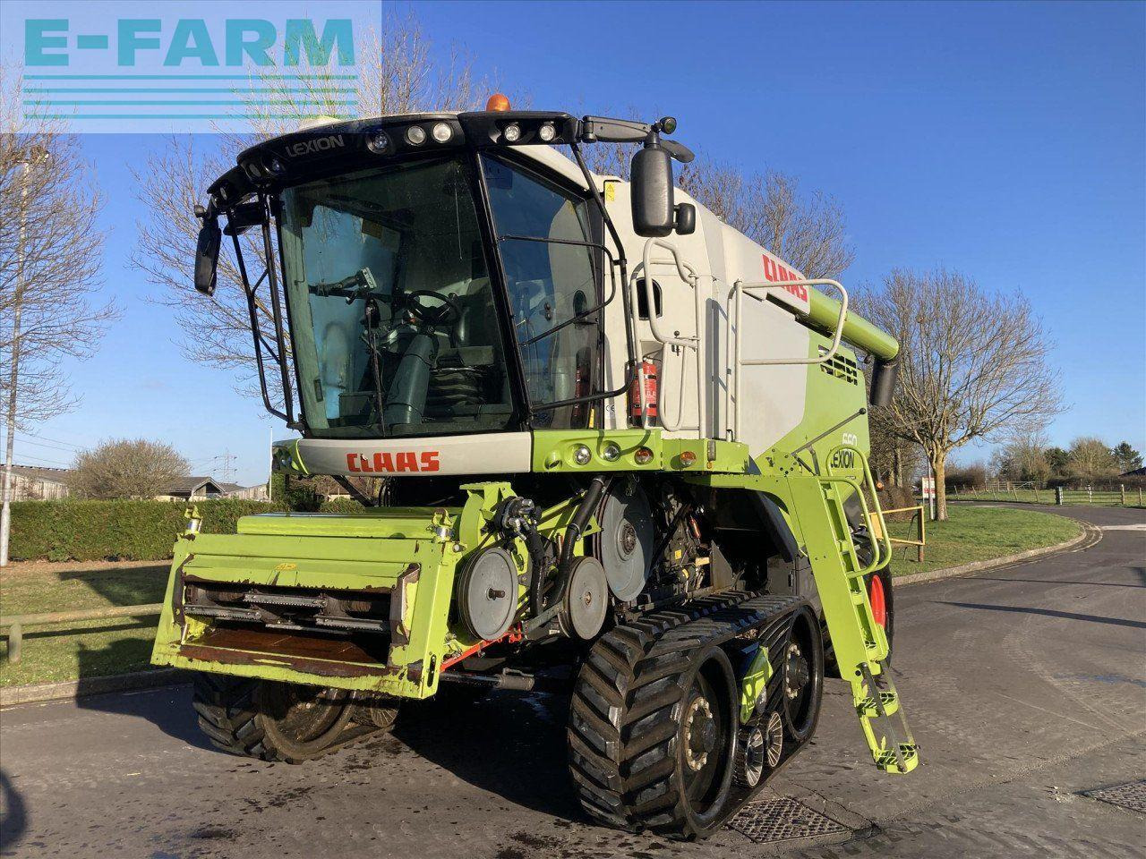 Combine harvester CLAAS LEXION 660TT WITH V770 CUTTERBAR: picture 21