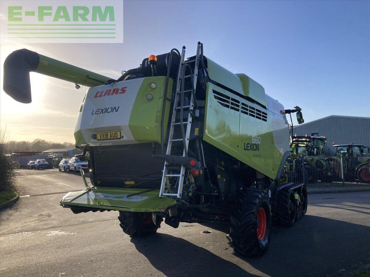 Combine harvester CLAAS LEXION 660TT WITH V770 CUTTERBAR: picture 10